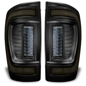 Toyota Tacoma LED Tail Lights - Rear - ORACLE Lighting - Flush Style - Black - `16-`23